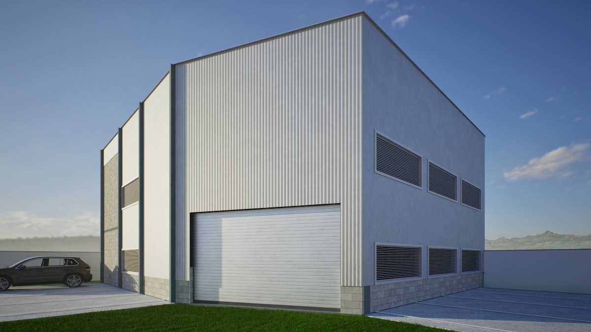 Industrial property exterior