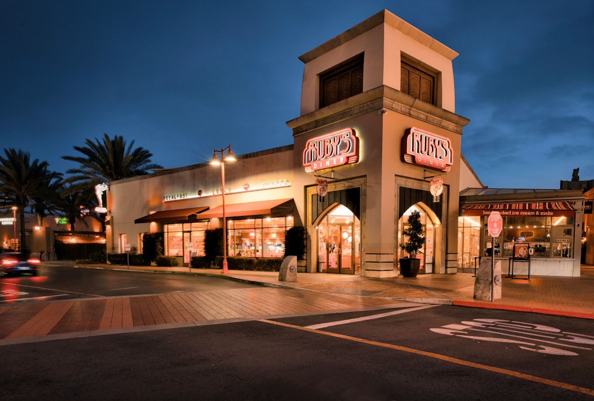 Retail property exterior